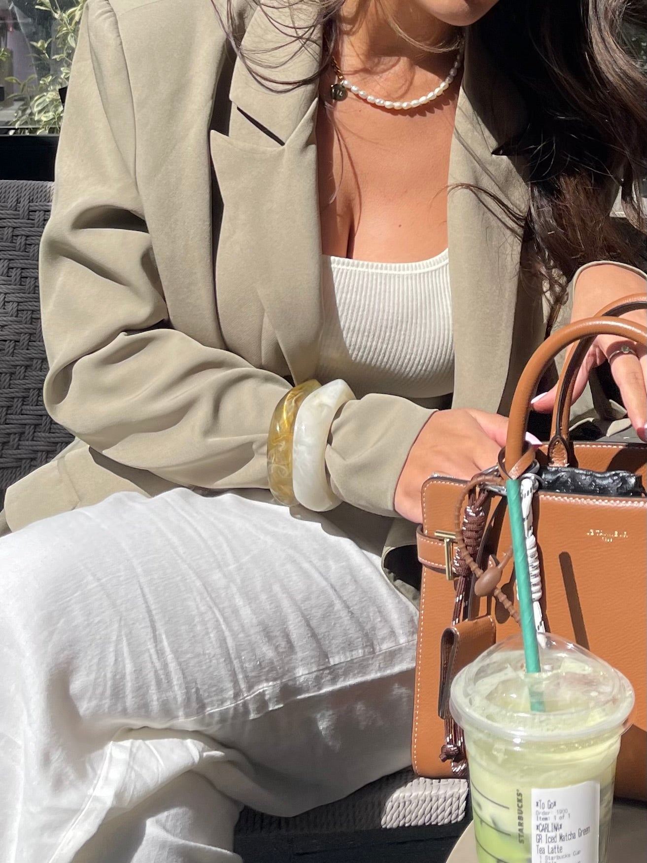Boohoo Armband "Matcha"