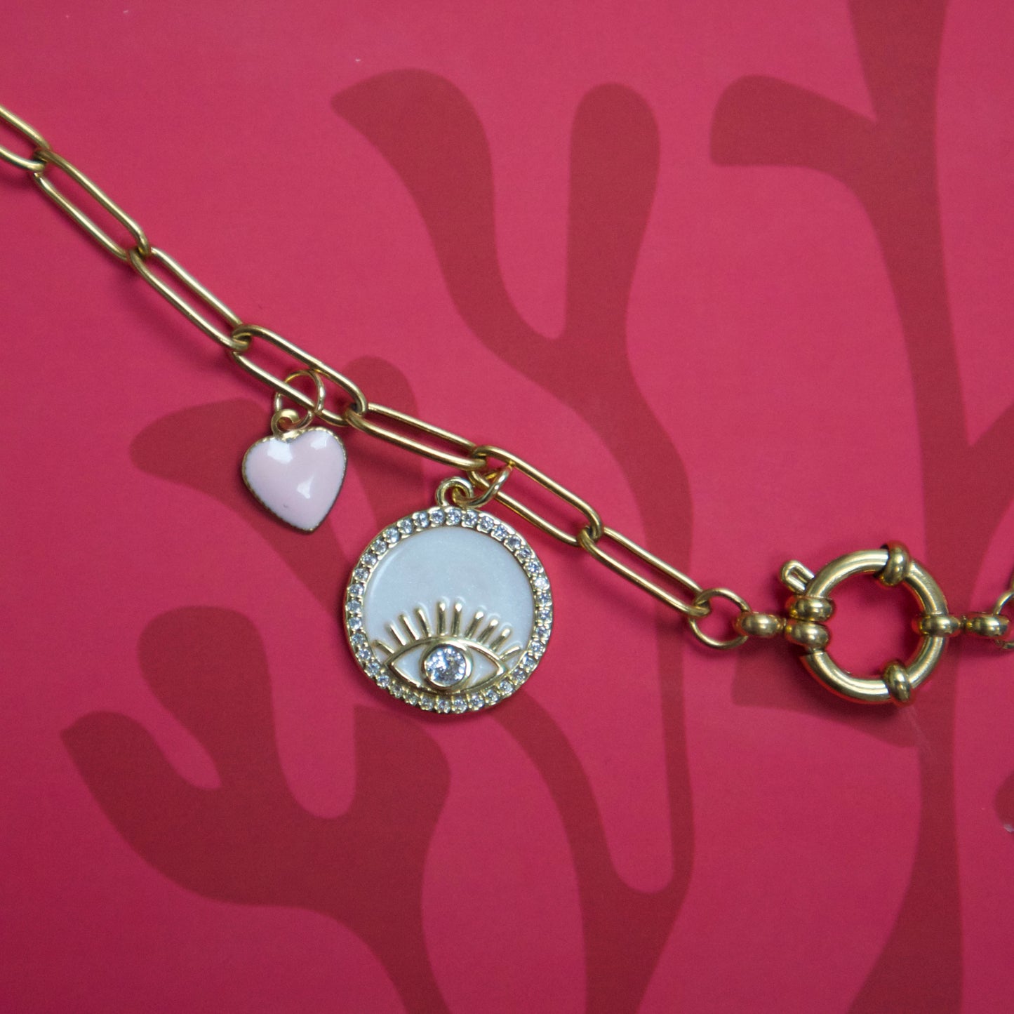 Handmade Necklace "Twinning"