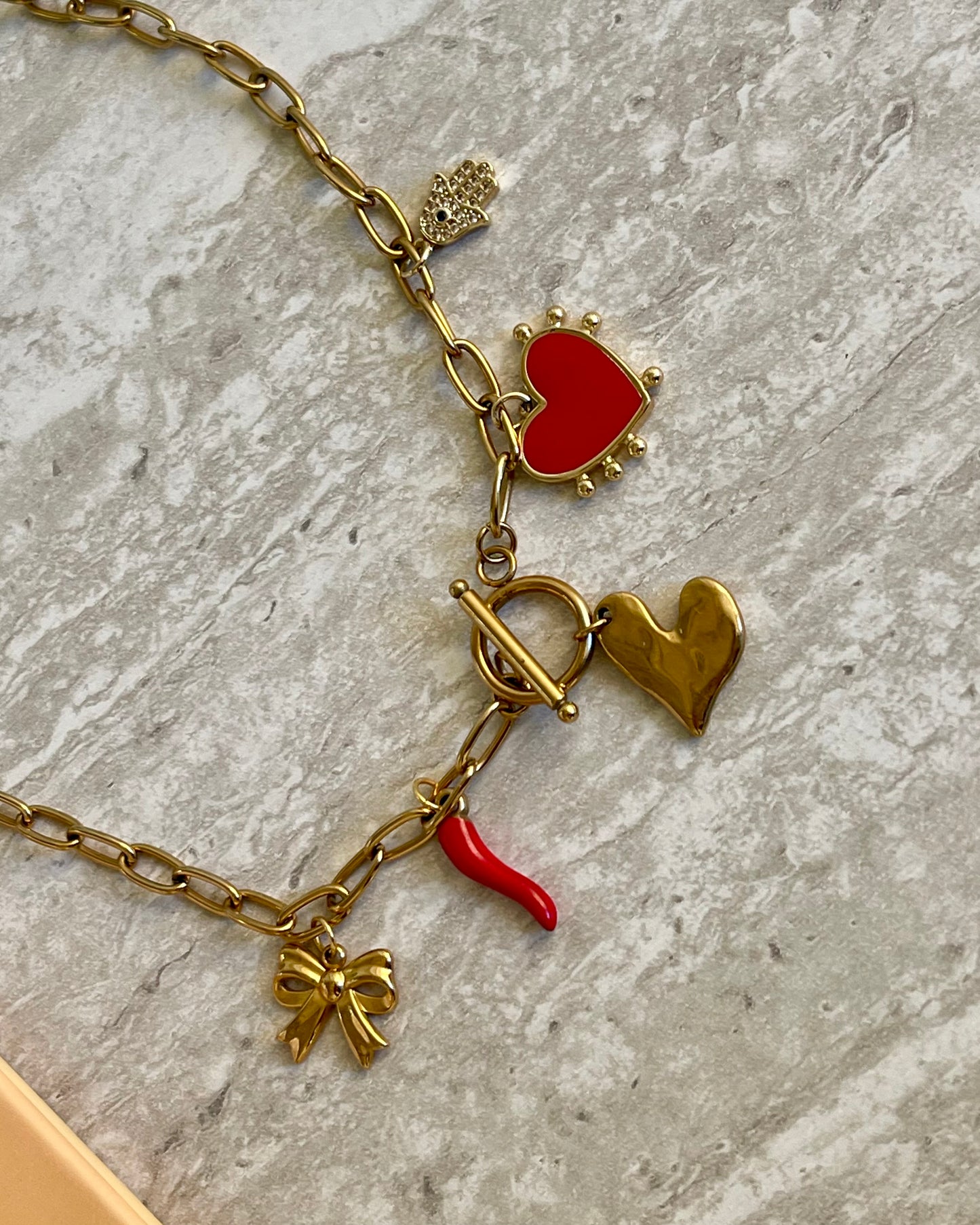 Handmade ketting "Lucky"