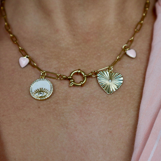 Handmade Necklace "Twinning"