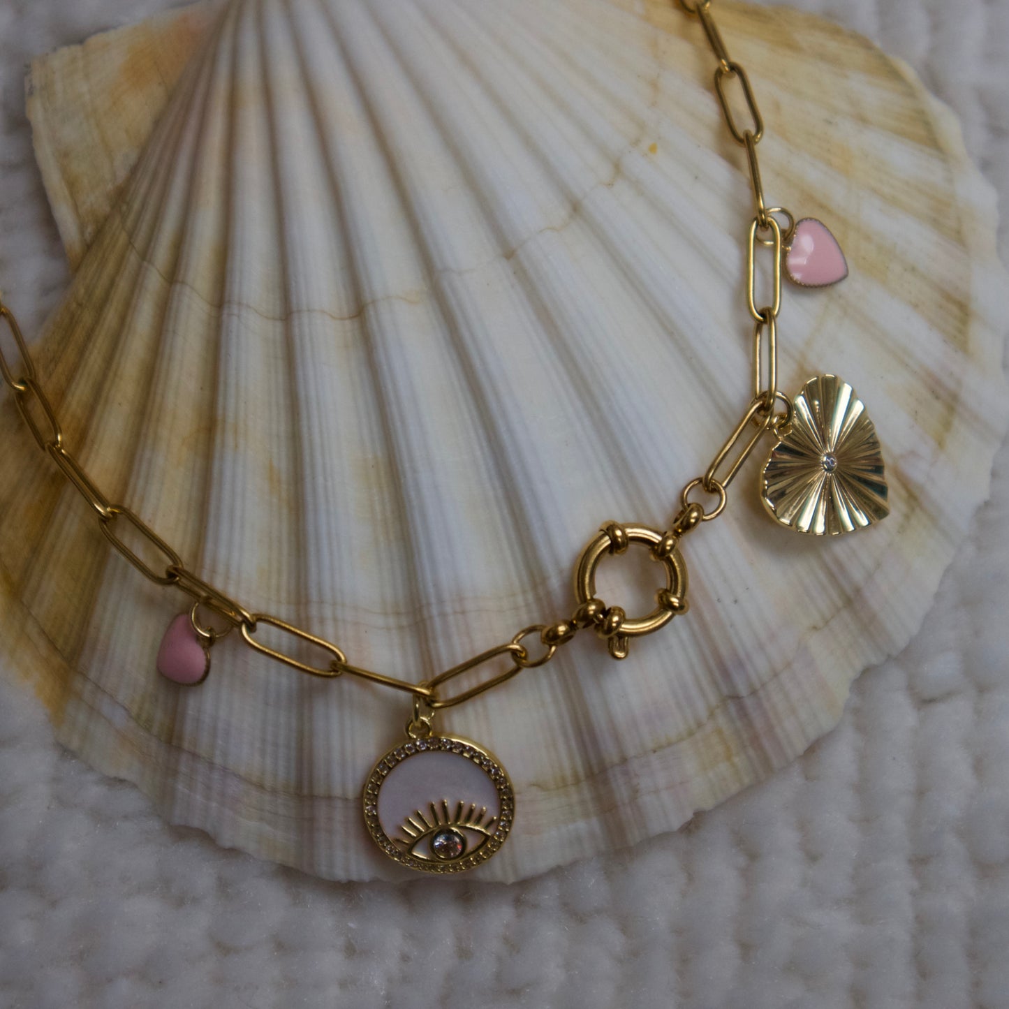 Handmade Necklace "Twinning"