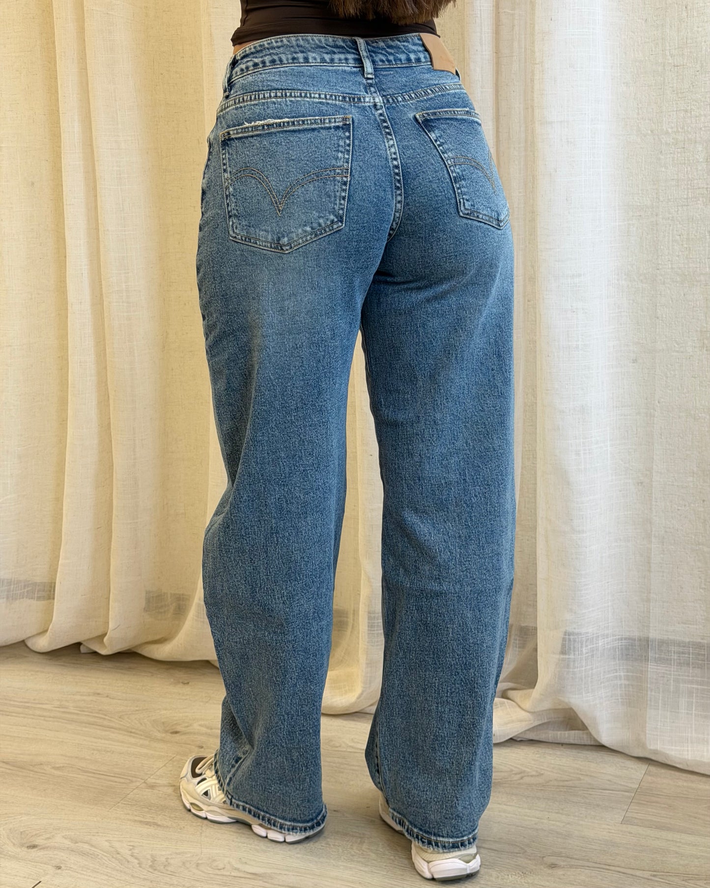 Barrel Jeans Blue