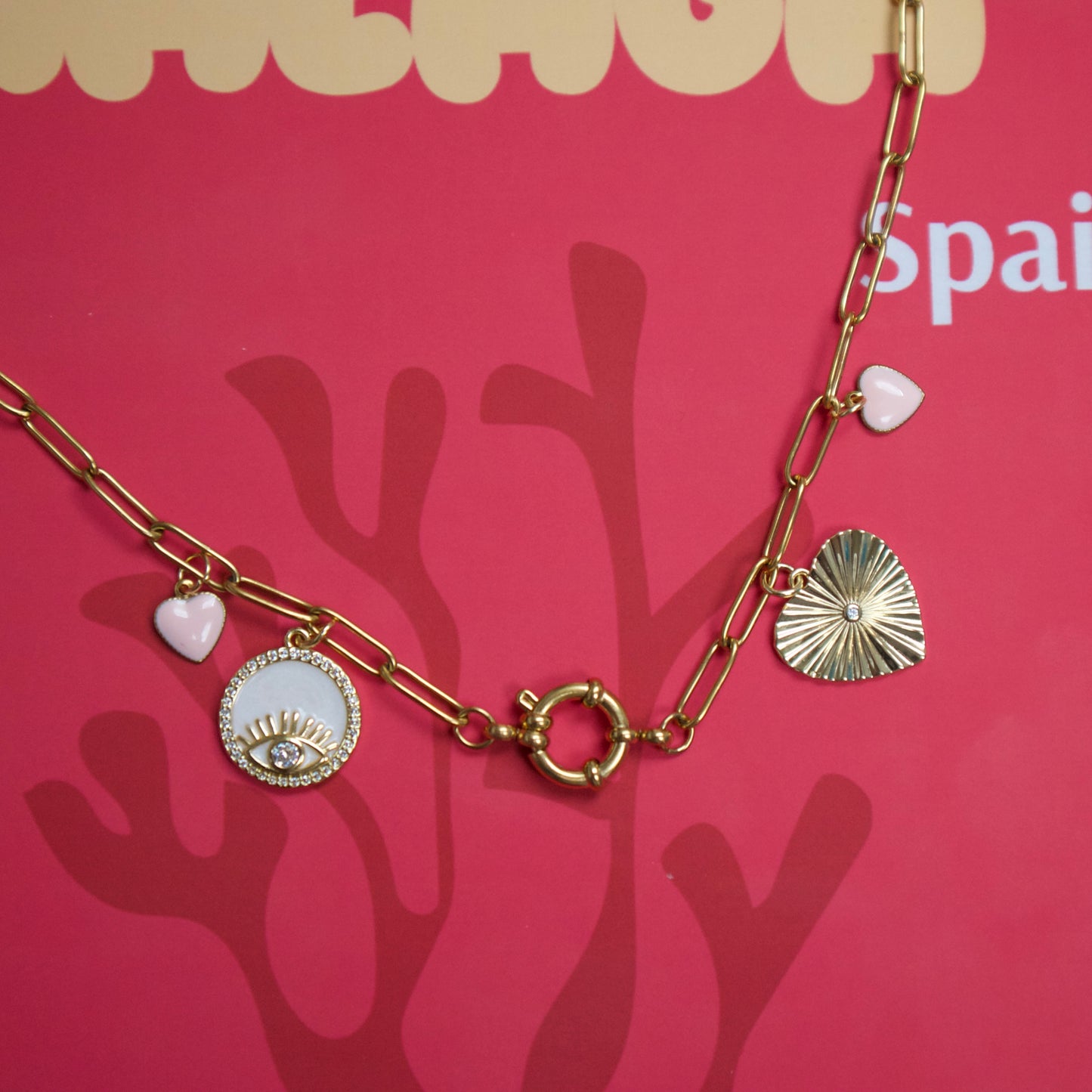Handmade Necklace "Twinning"